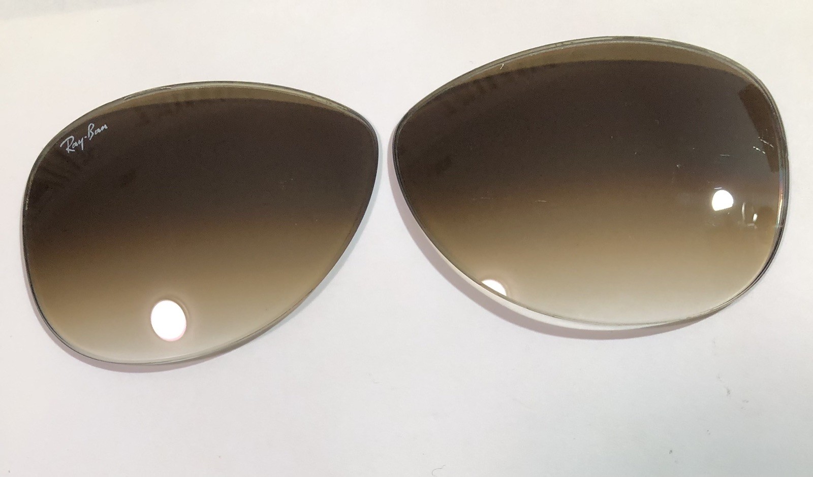 Ray Ban RB3362 Cockpit Brown Gradient Replacement Lenses 59mm USED