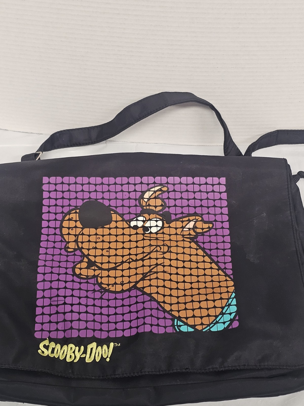 Scooby Doo Messenger Laptop Shoulder Bag Vintage 1999 Cartoon Network