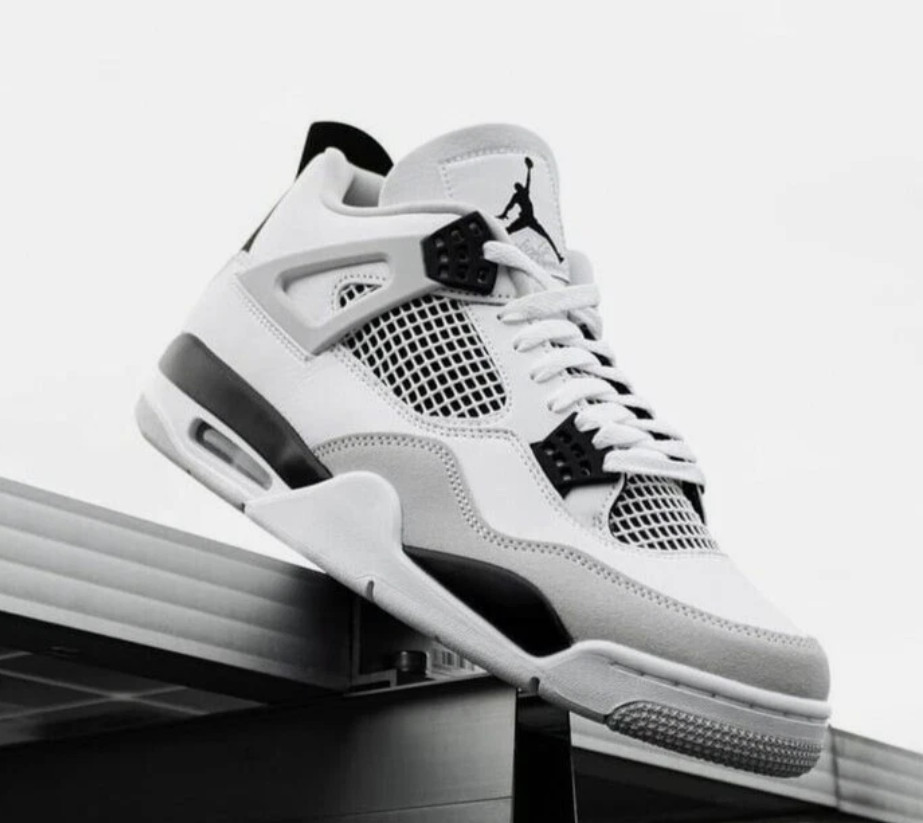Jordan 4 Retro Military Black Men’s Basketball Shoes Mid Top DH6927-111