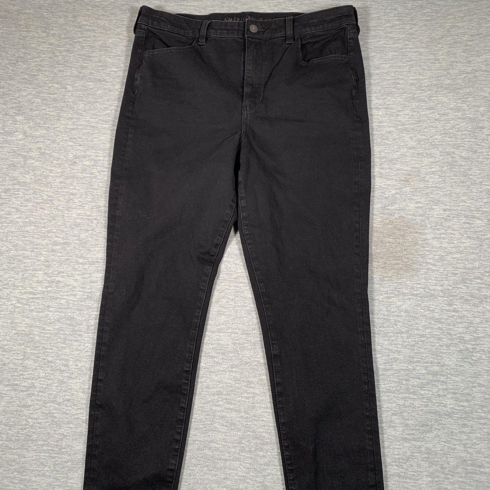 American Eagle Outfitters Jegging Jeans Womens 16 Black Super Hi-Rise Dream Jean