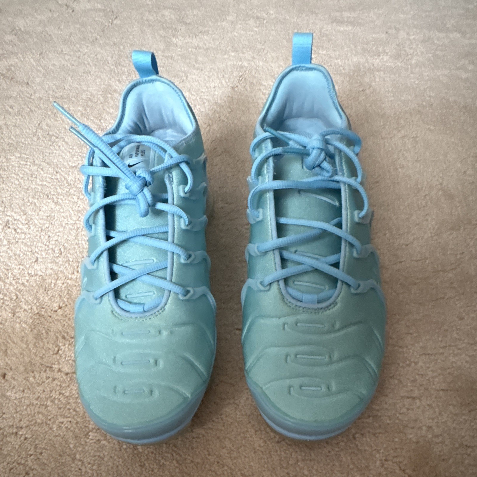 Nike Air VaporMax Plus Men’s Blue Low Top Lace-Up Athletic Sneaker