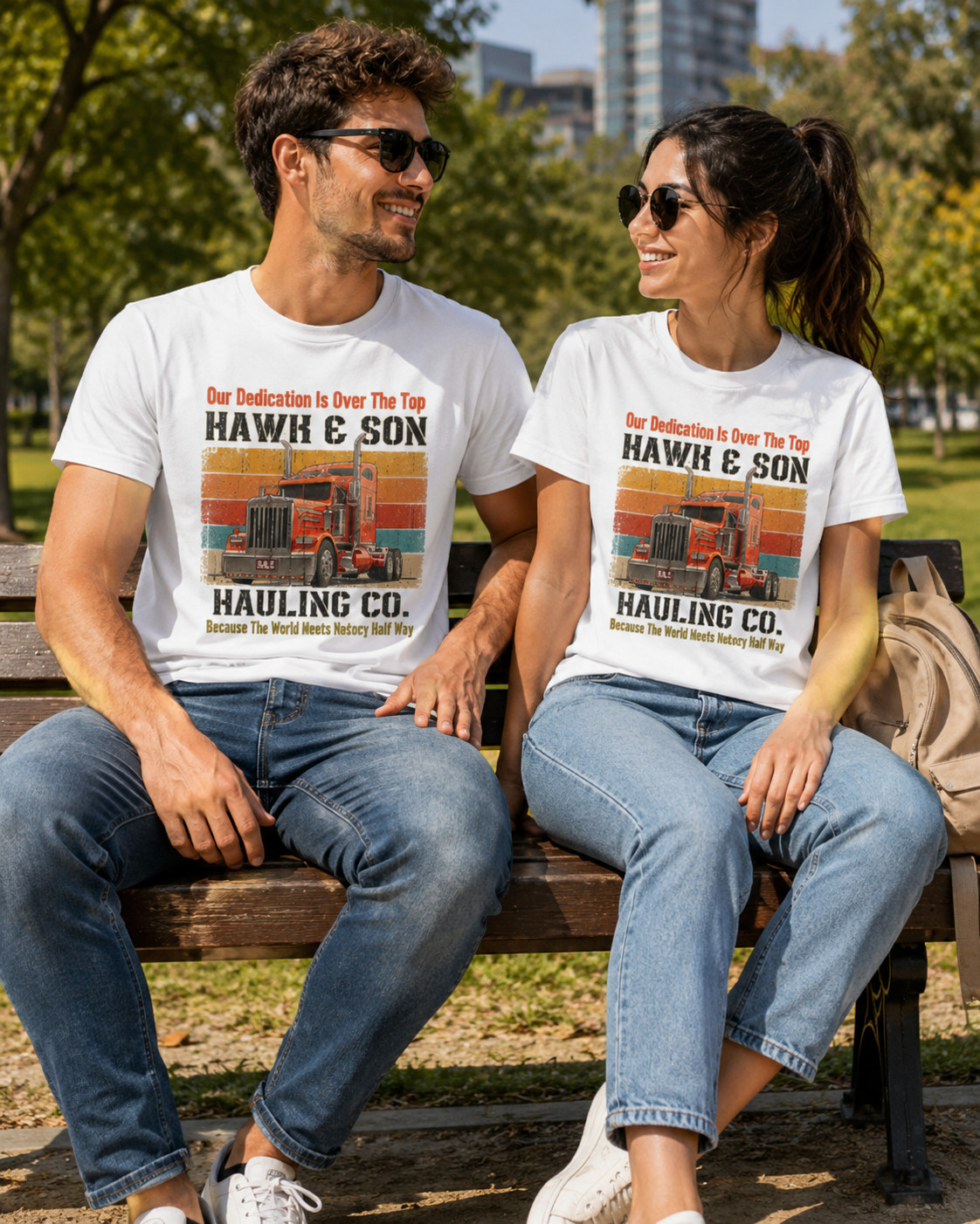Hawk and Son Hauling Company Big Rig Pride T-Shirt