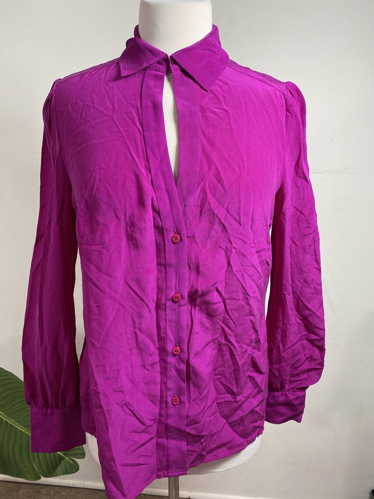 Tegan 100% Silk Dress Pink Color Size 6 $40