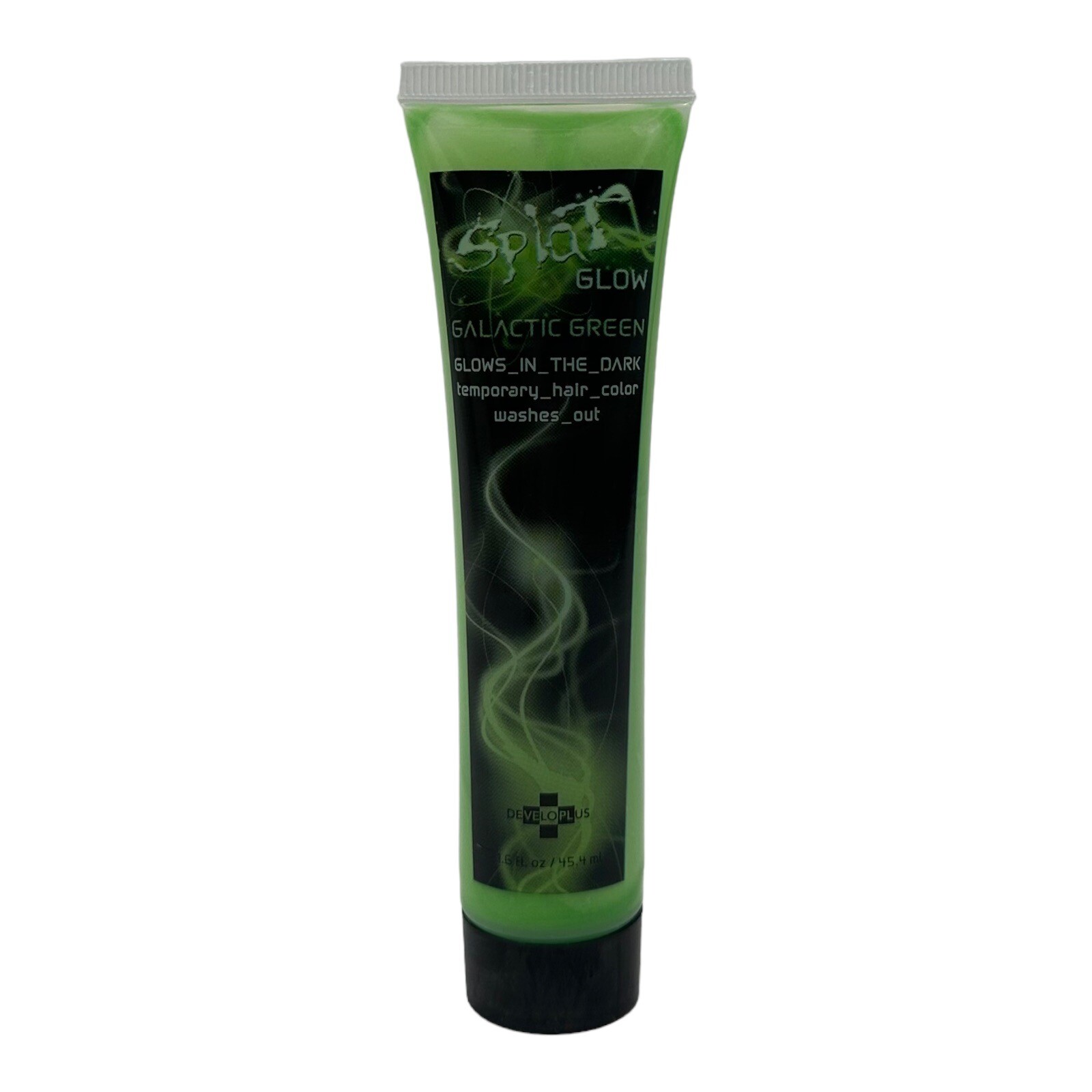 Splat Glow In The Dark Galactic Green Use On Hair & Body Temporary Wash Out