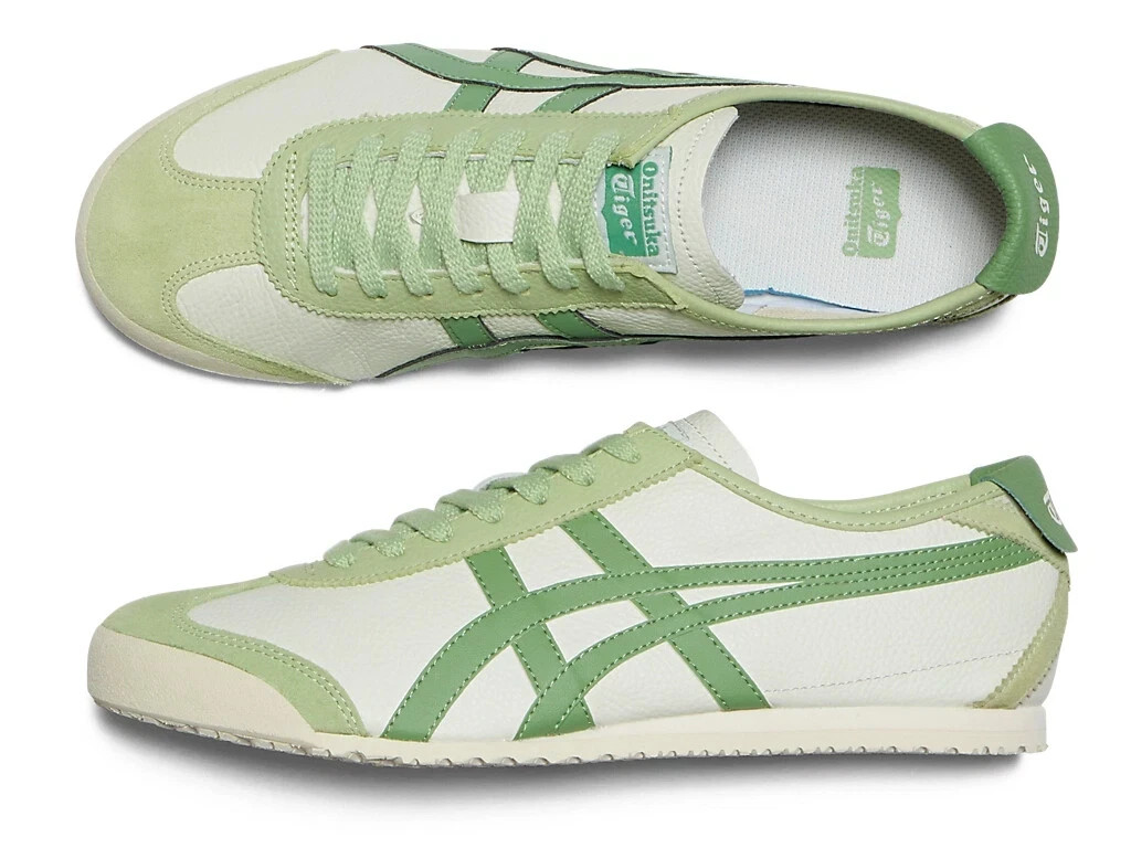 NEW Onitsuka Tiger MEXICO 66 1183A201 304 AIRY GREEN VERDIGRIS GREEN