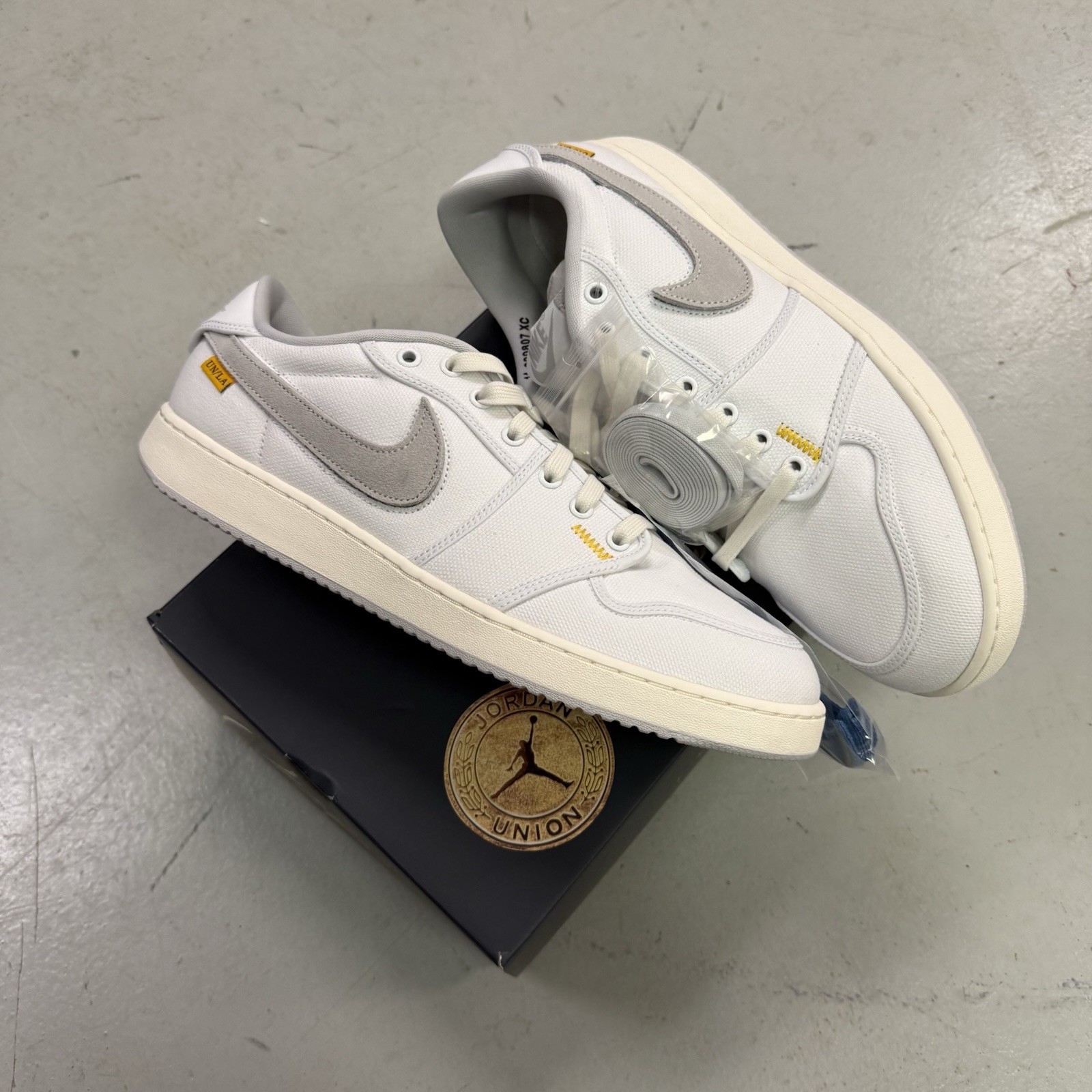 Nike Air Jordan 1 AJKO Low SP Union White Canvas DO8912-101 Men’s Size 14