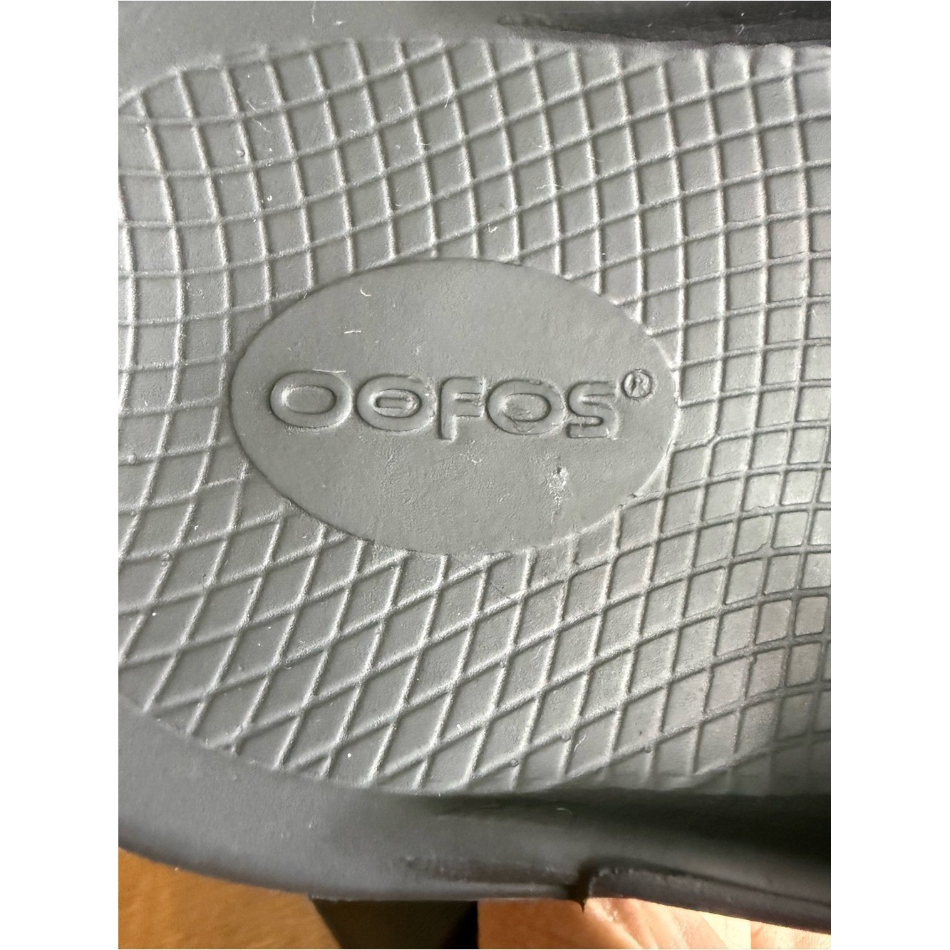 OOFOS OOAHH recovery slide sandals black M10 W12 EU42 orthotic, beach walking