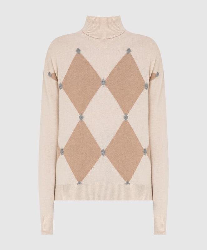 Women Peserico Sweater Beige Cashmere 34 / XS / 42