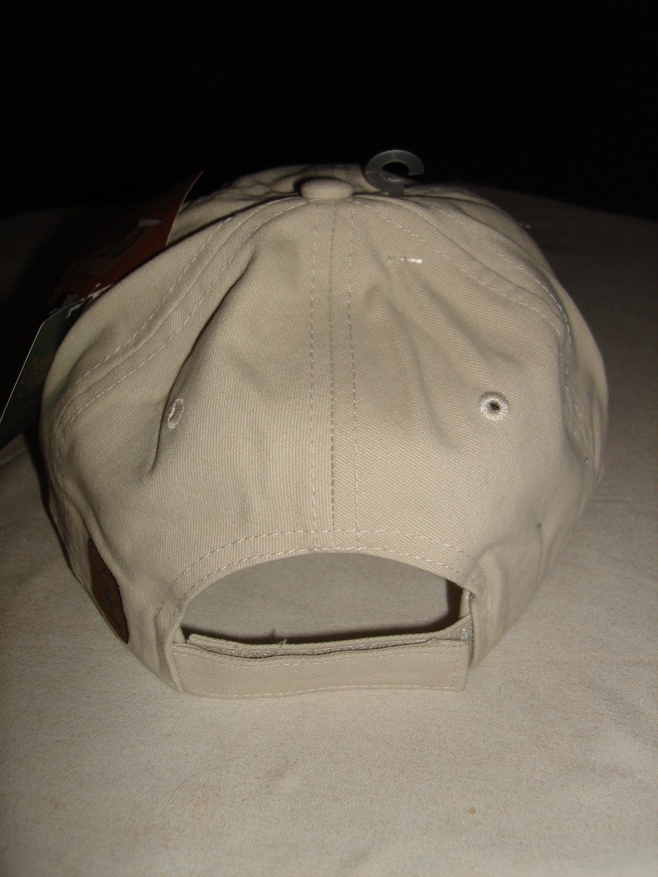 NWT DRI DUCK BEIGE 100% ORGANIC COTTON UNSTRUCTURED ADJUSTABLE BASEBALL CAP