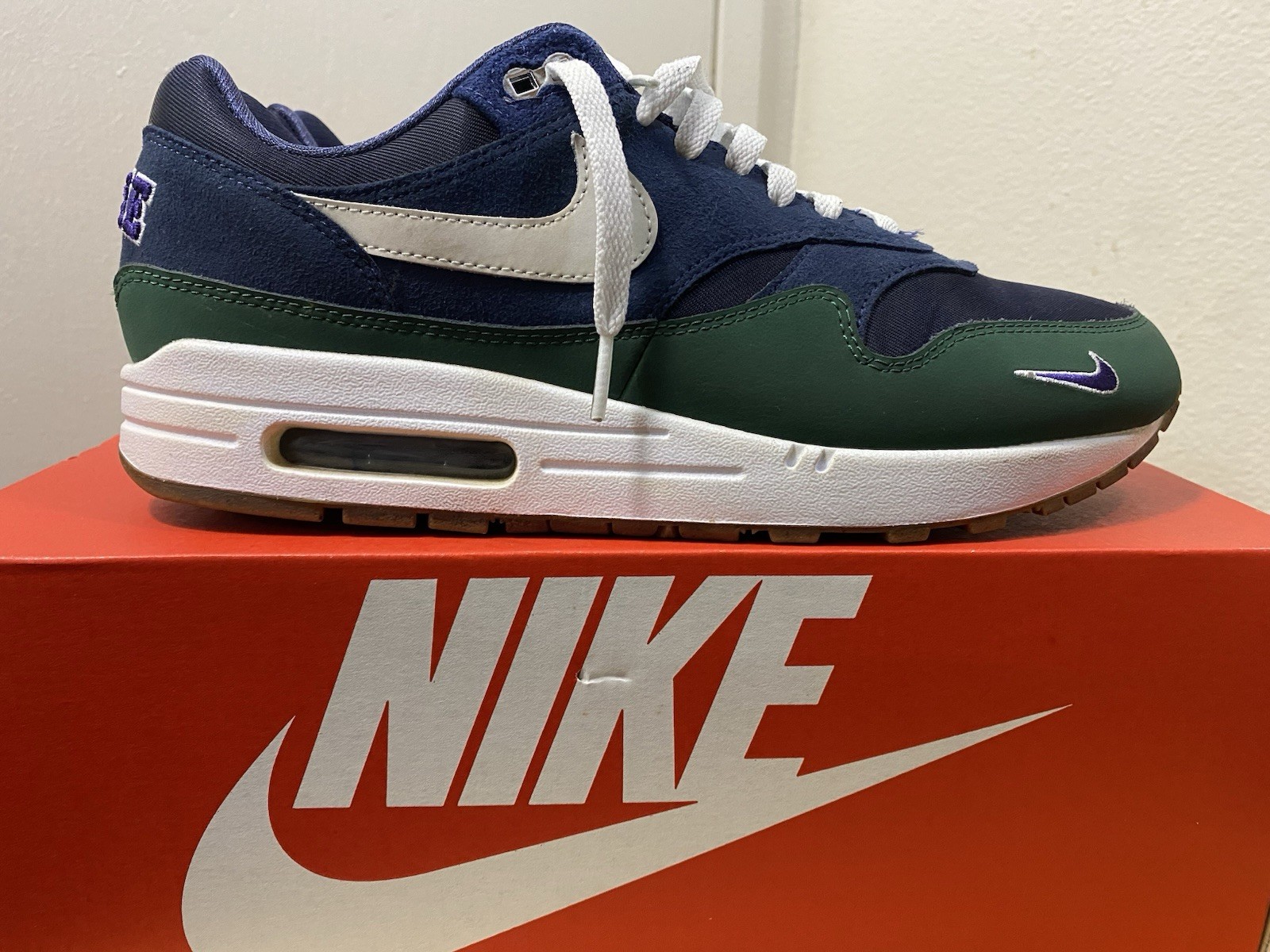 Nike Air Max 1 QS Letterman Pack Size 11.5w/10m Men’s
