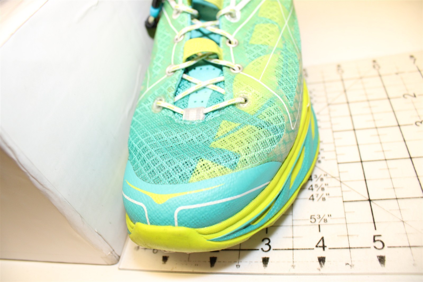 Hoka One One Huaka Textile Lace Up Running Womens Size 6 37 1/3 Shoes 20609 AAW