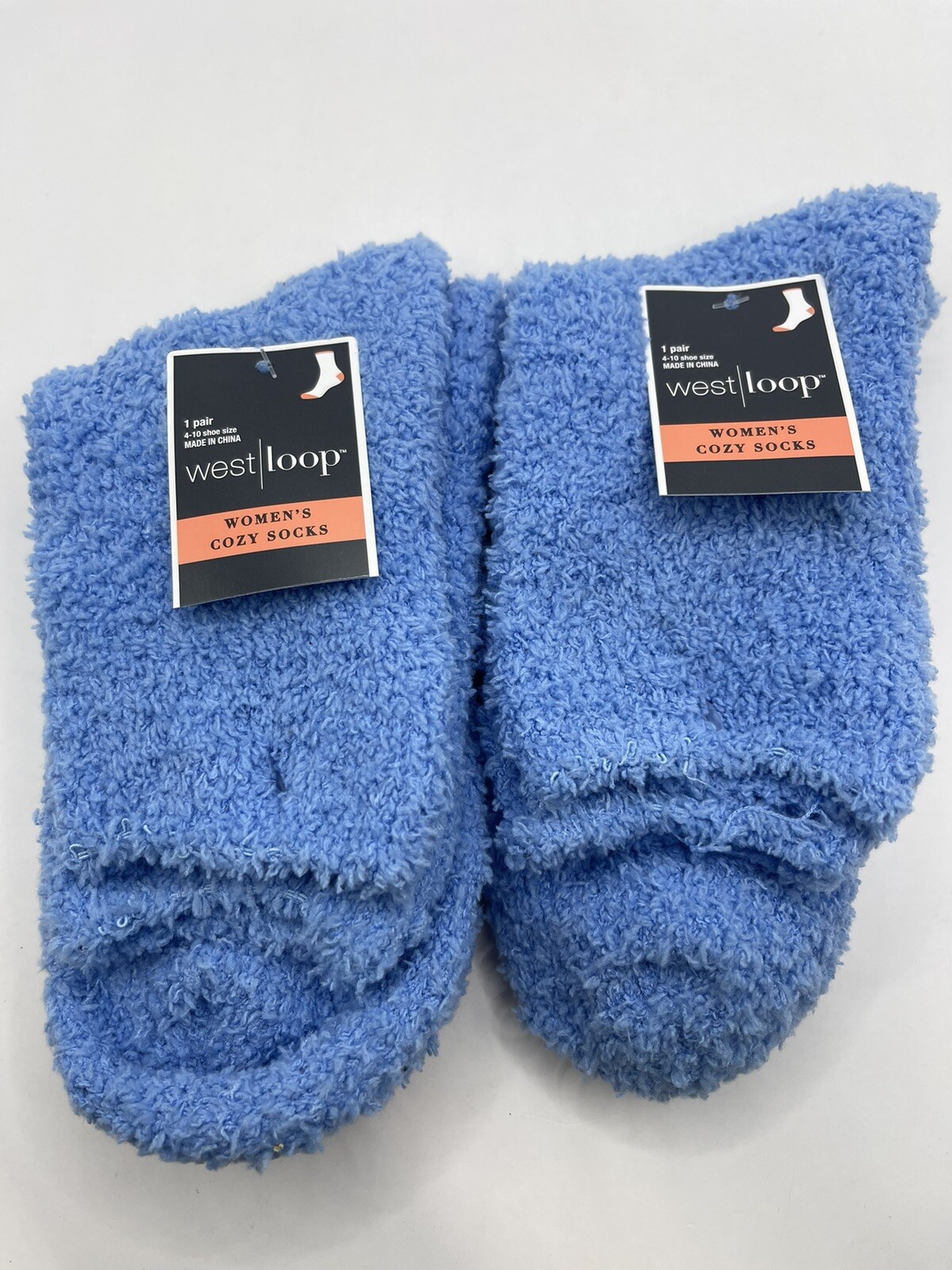 2 PAIRS SUPER COZY SOFT 4 – 10 SZ SOCKS by WEST LOOP FREE SHIPPING GREAT GIFT