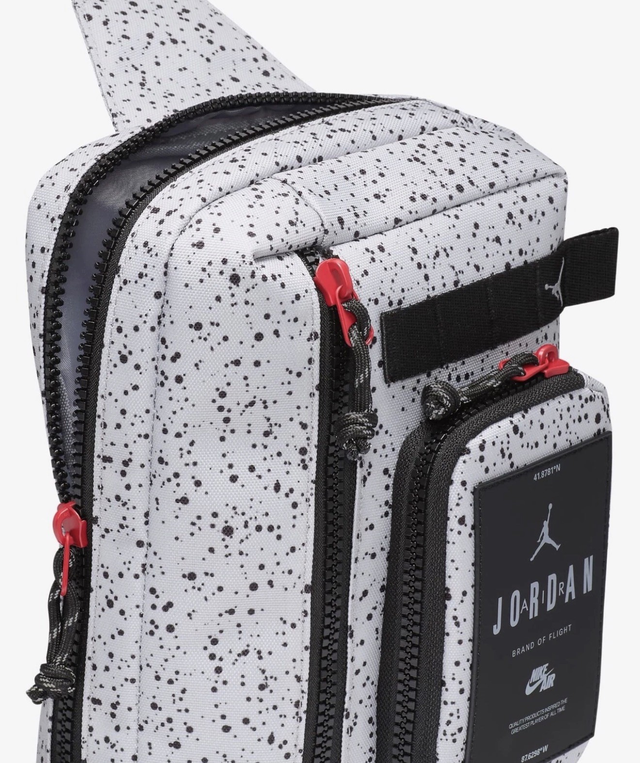 Air Jordan Hesi Crossbody Bag (3L) Unisex Sling Bag Cement Grey MA0839-G0W NWT
