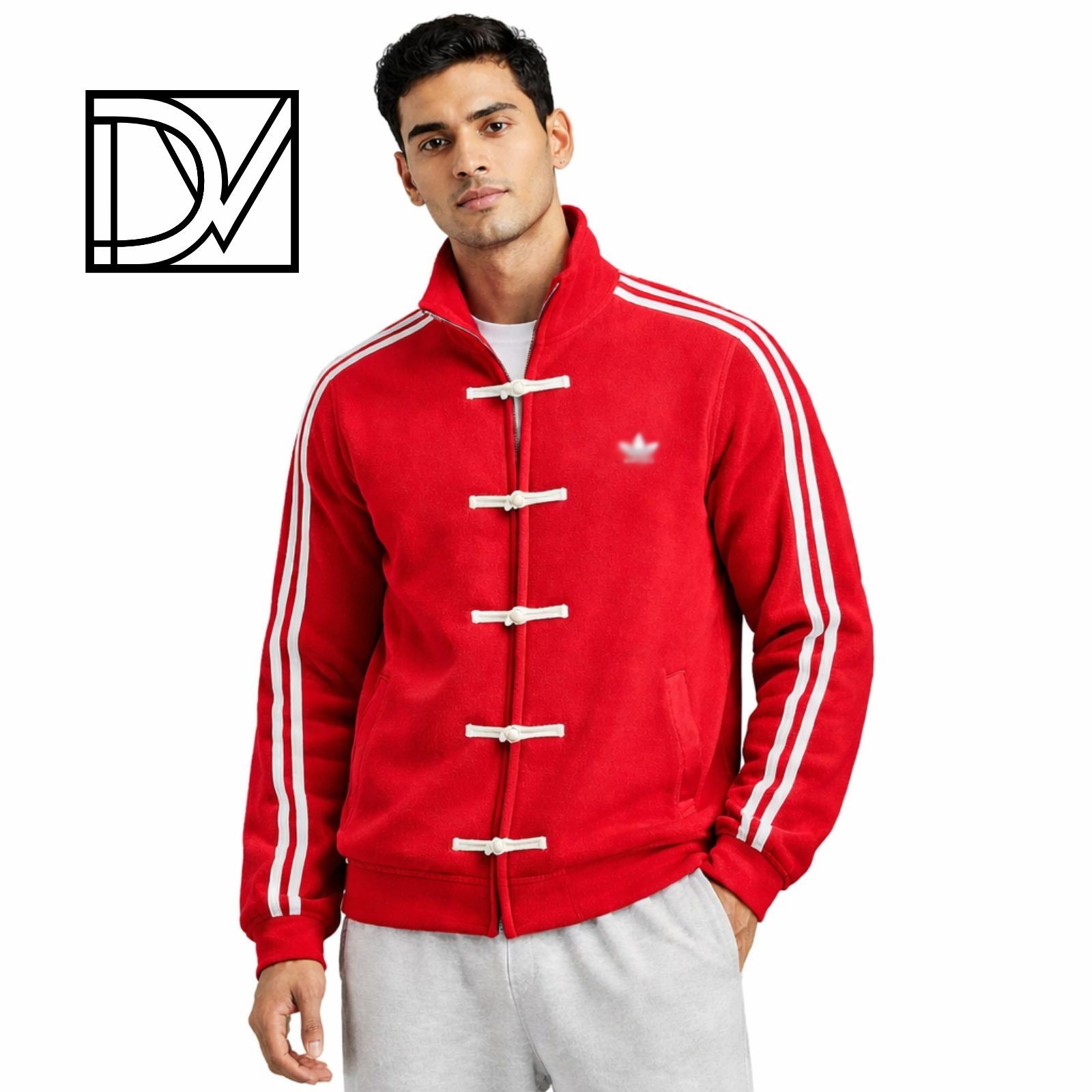 Originals Year Of The Snake CTT Chinese Track Casual Jacket Unisex Red