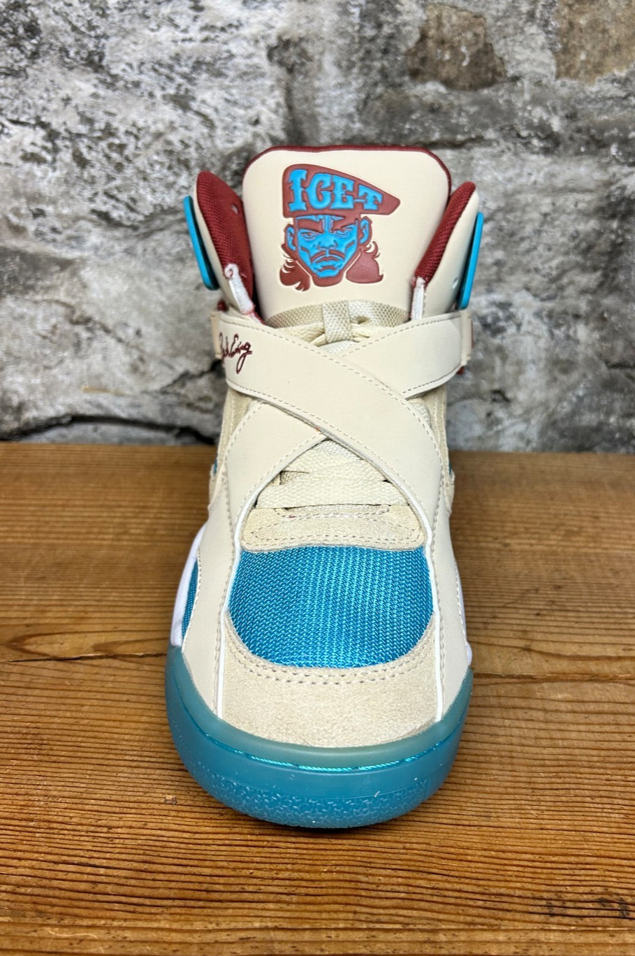 EWING ROGUE x ICE T 1EW02652-341 Wood Ash/Maul Blue/Redwood New In Box
