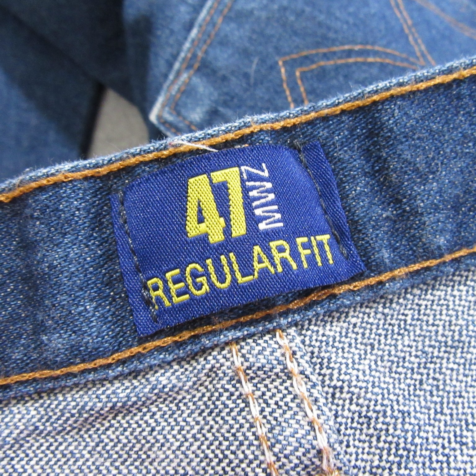 Wrangler Mens Performance Cowboy Cut Jeans 38 x 36 47MWZ Dark Wash Blue