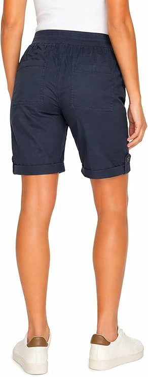 Briggs Women’s Pull-On Bermuda Short with Pockets