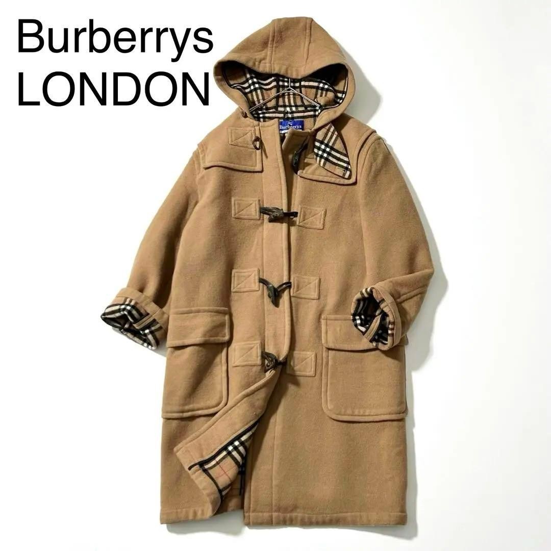 Burberry London All Over Nova Check Duffle Coat L