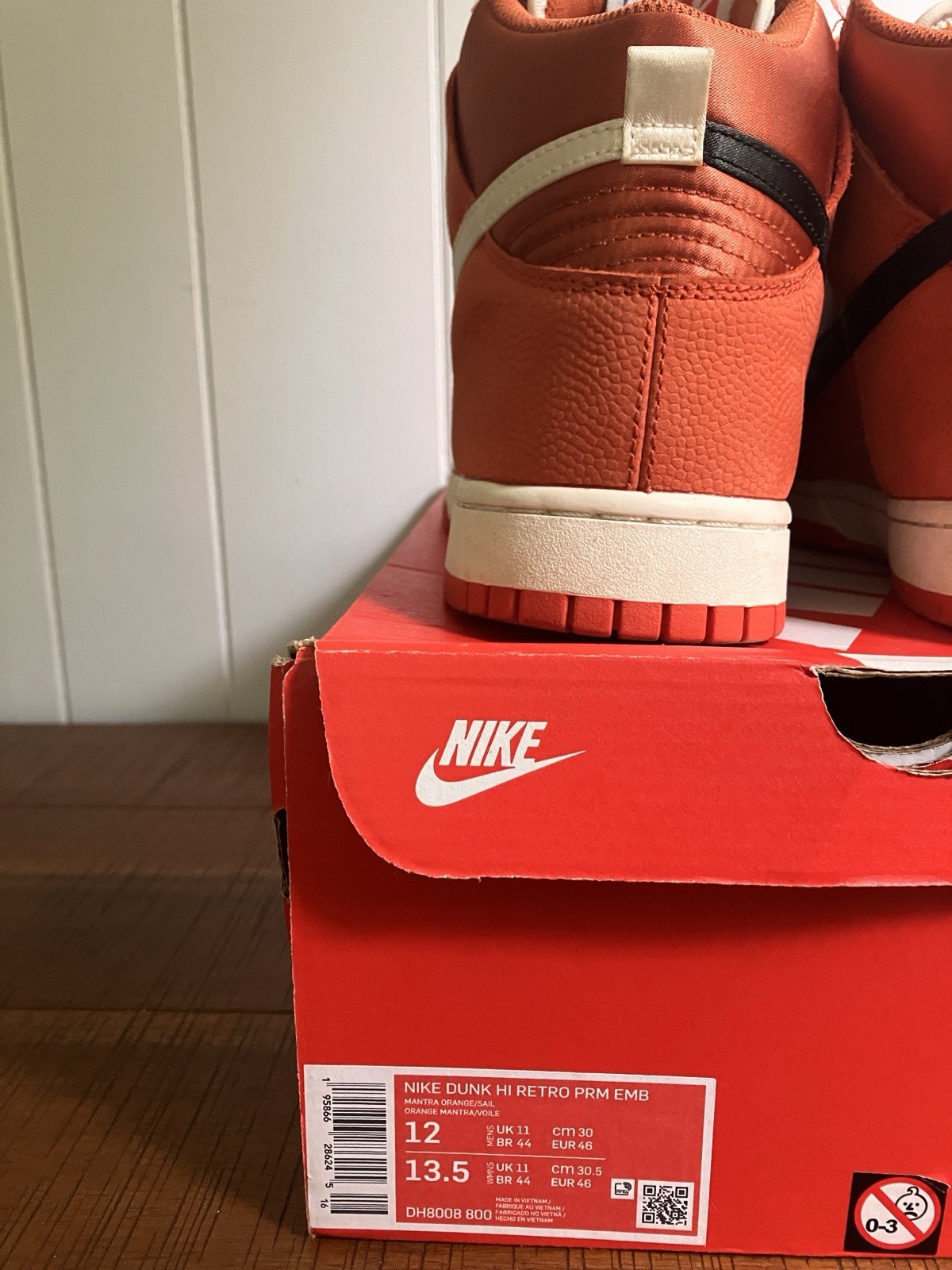 Nike Dunk HI Retro PRM EMB “NBA x WNBA One Game” – Size 12 Men’s