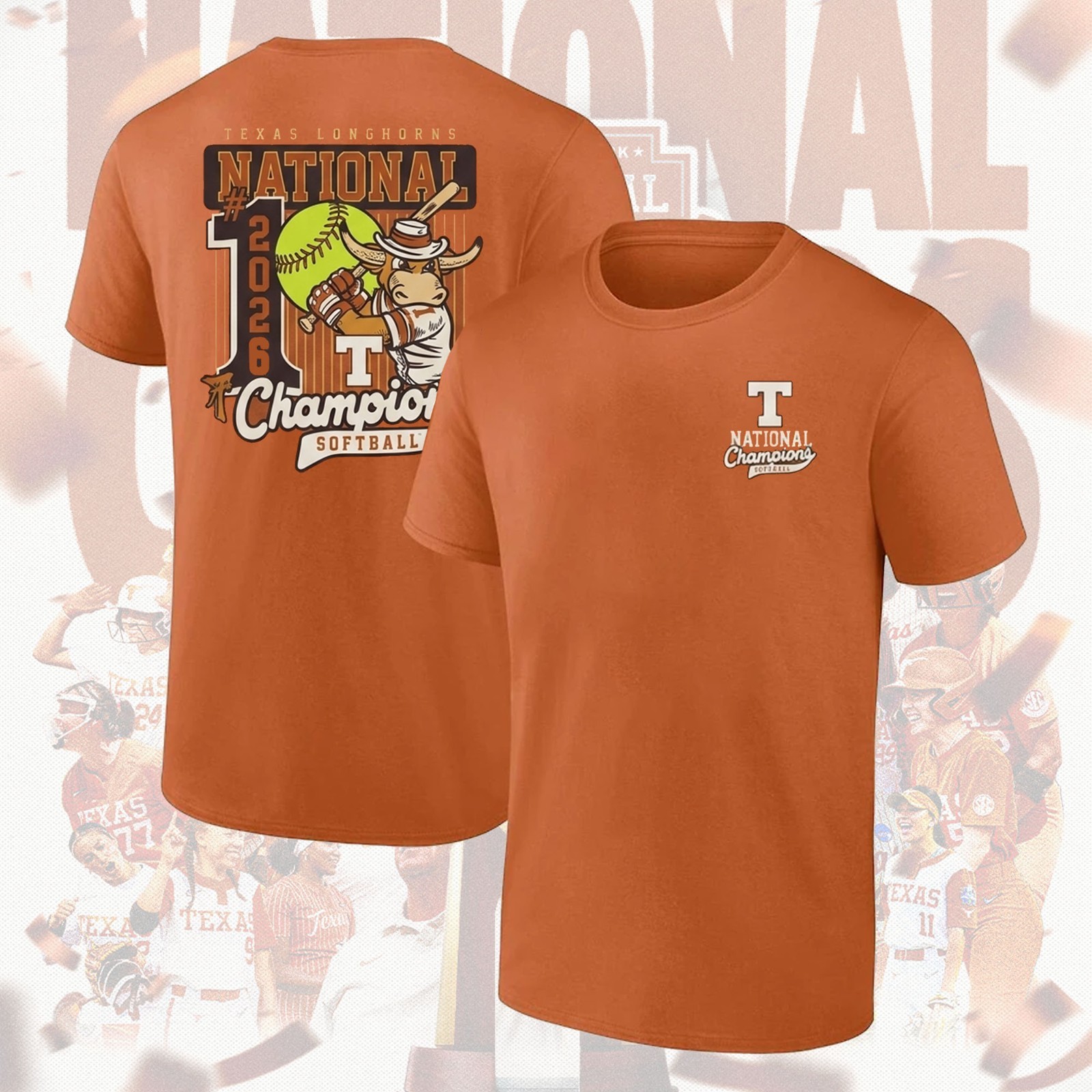 HOT NEW! Texas Longhorns Softball 2026 NCAA National Champions Gift For Fans
