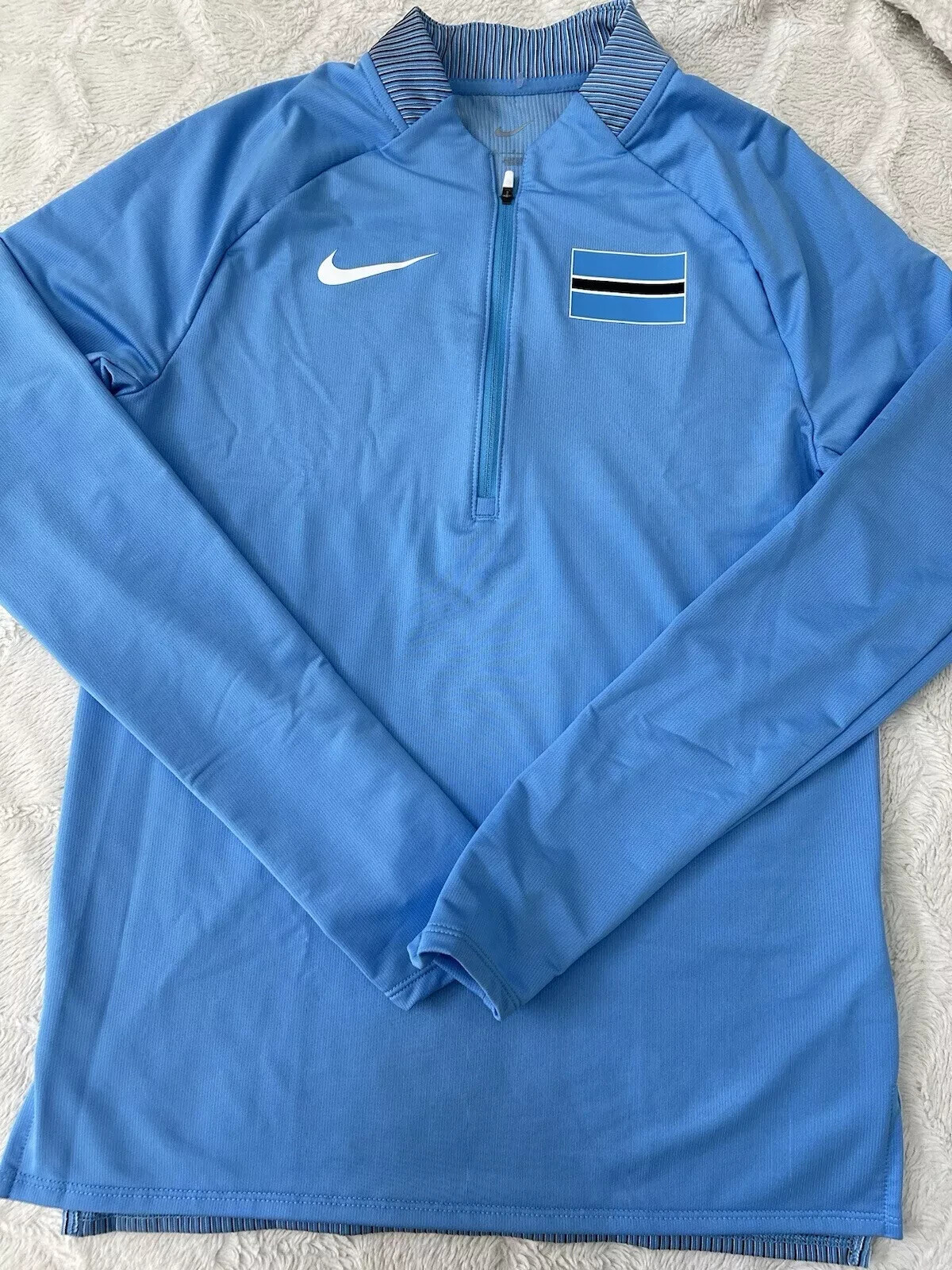 New Nike Pro Elite Team Botswana Drill 1/4 Zip Track & Field Jacket Sz S Men’s
