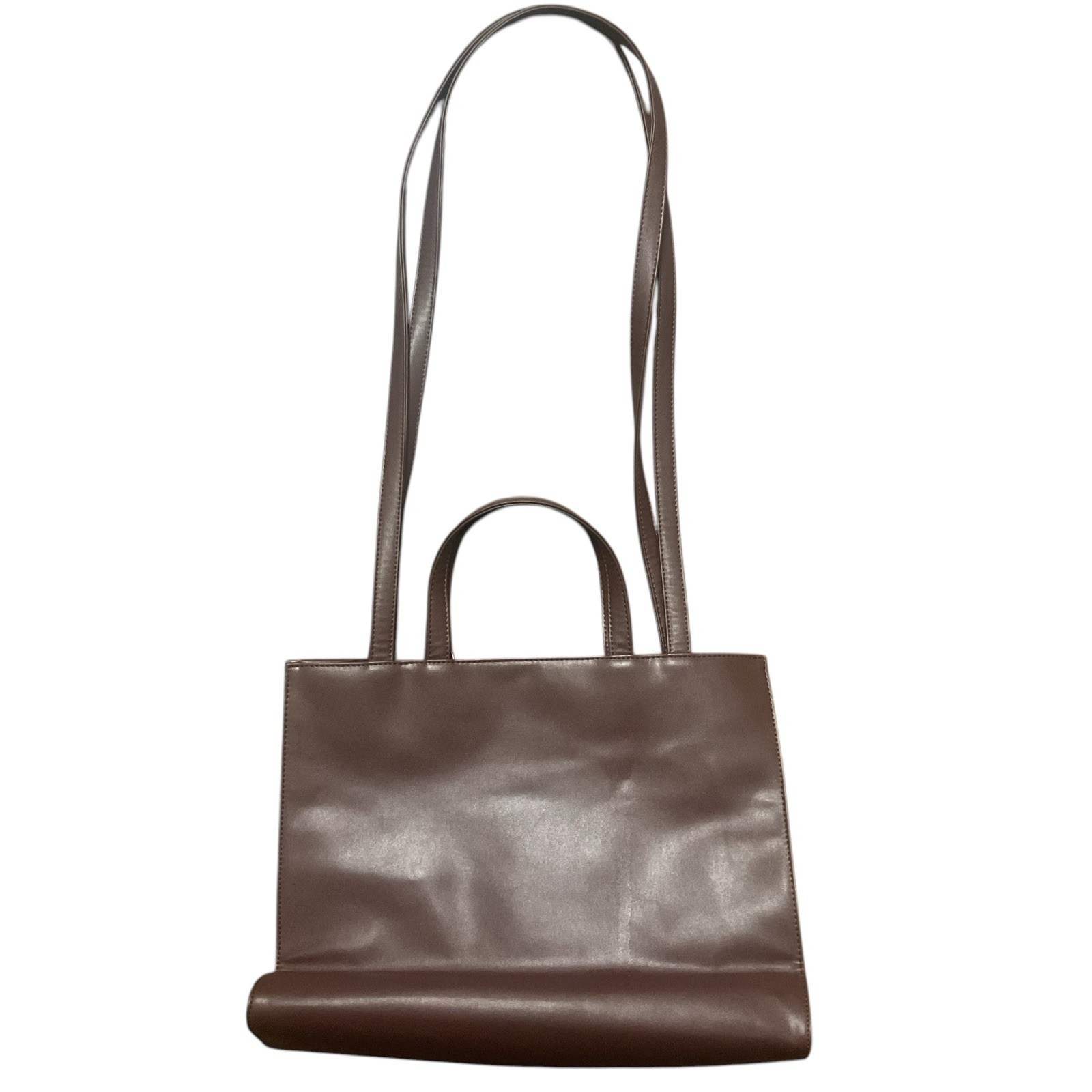 TELFAR Brown Medium Shopper Bag Tote Bag