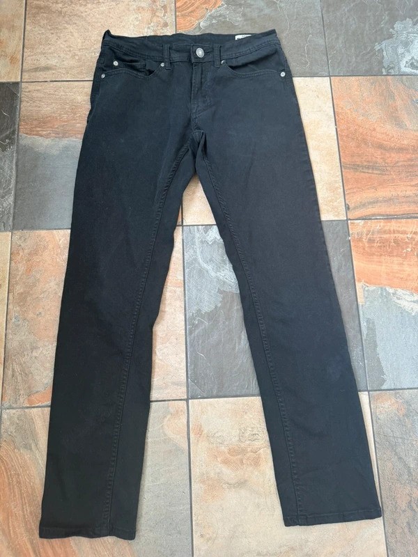 Men’s Buffalo Sarcher Jeans Black Straight Slim Leg Waist 30 Length 32