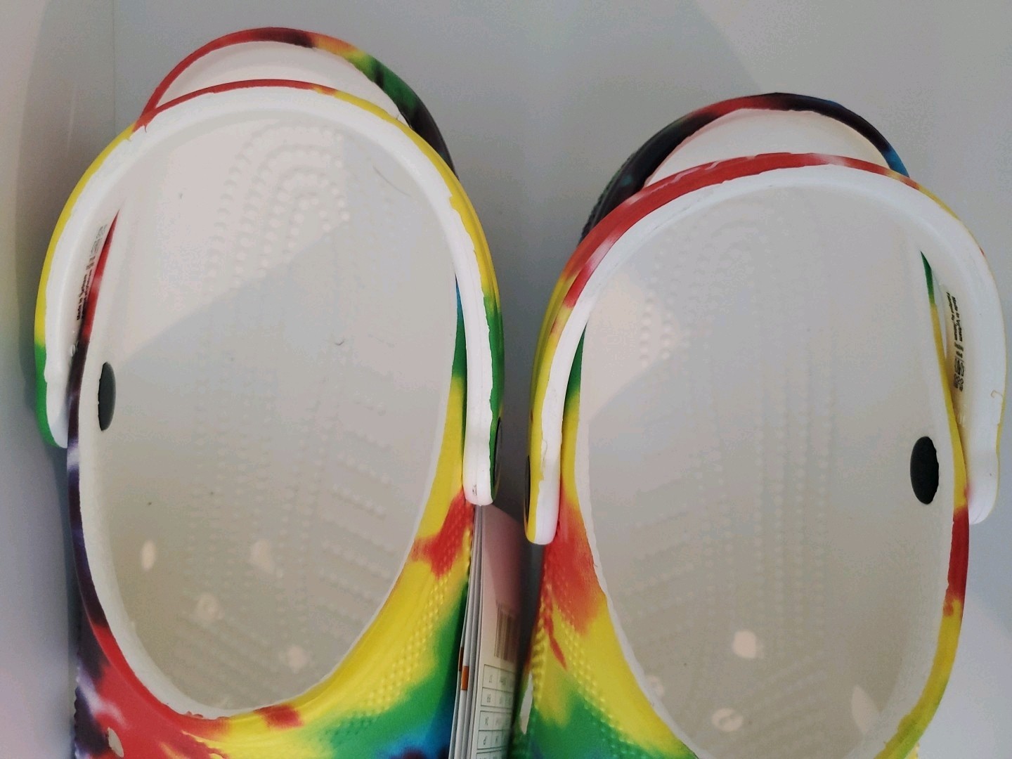 Crocs Unisex Classic Tie Dye Graphic Clog With White Inside US M7/ W8 EU 38-39 N