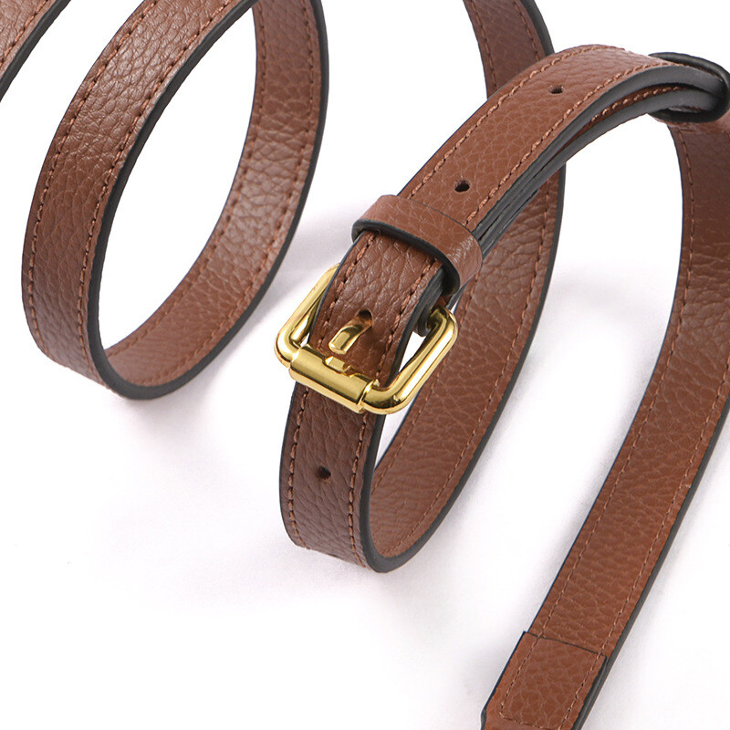 Crossbody Vachetta Leather Replacement Shoulder Strap Vintage Tan Honey Patina