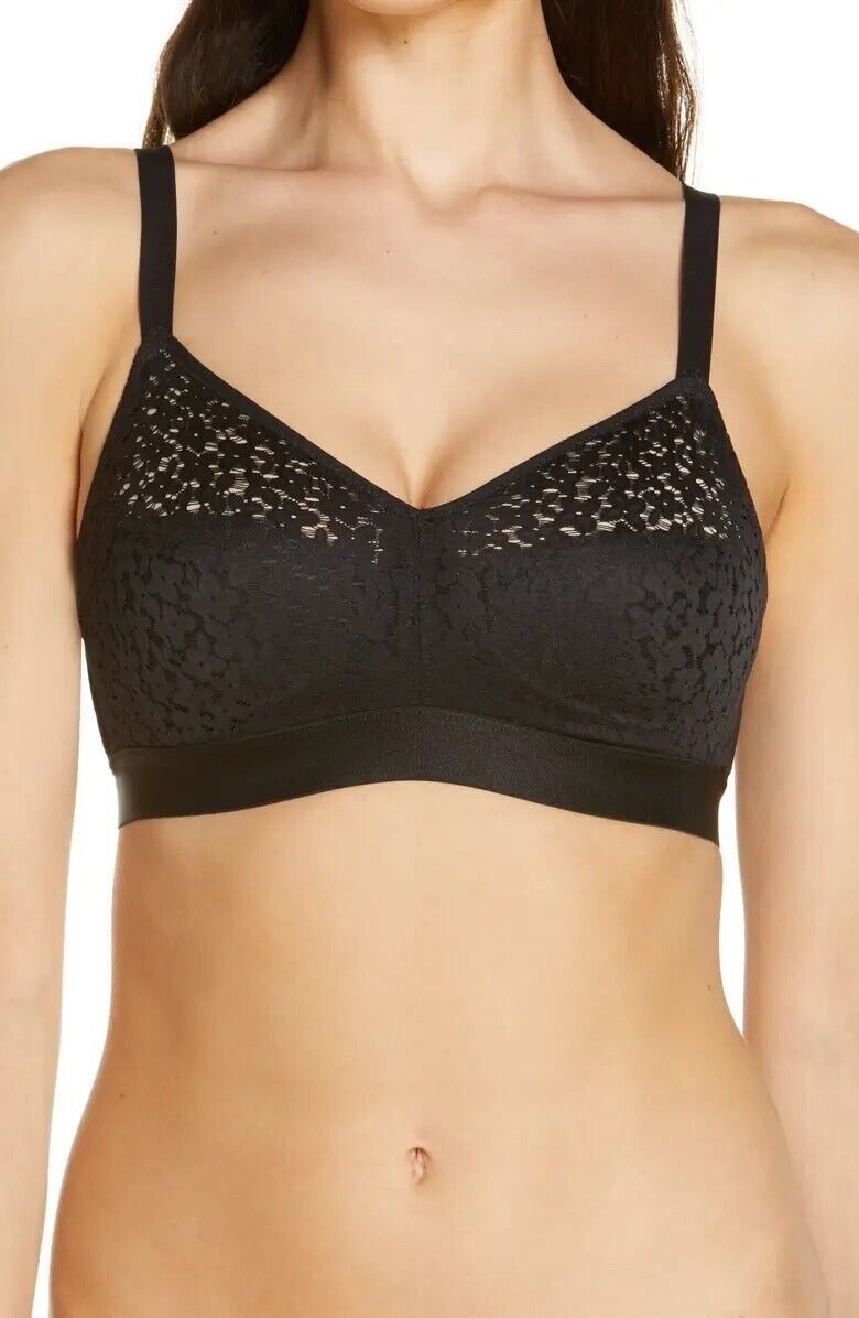 Chantelle 13F8 Norah Supportive Wire free Bra black nude ivory beige new