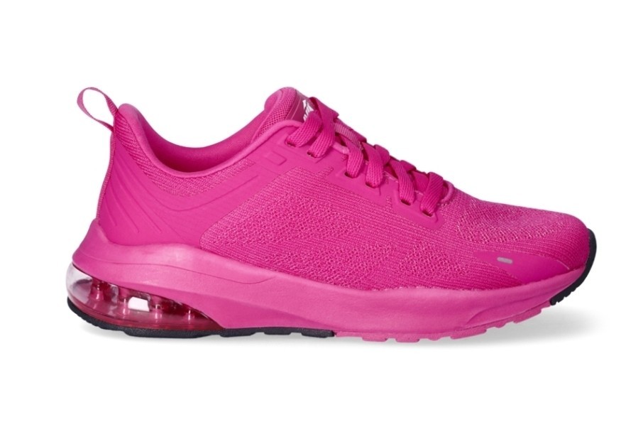 Avia Women’s Lace-Up Air Cushioned Midsole Pink Athletic Low-Top Sneakers: 6-11