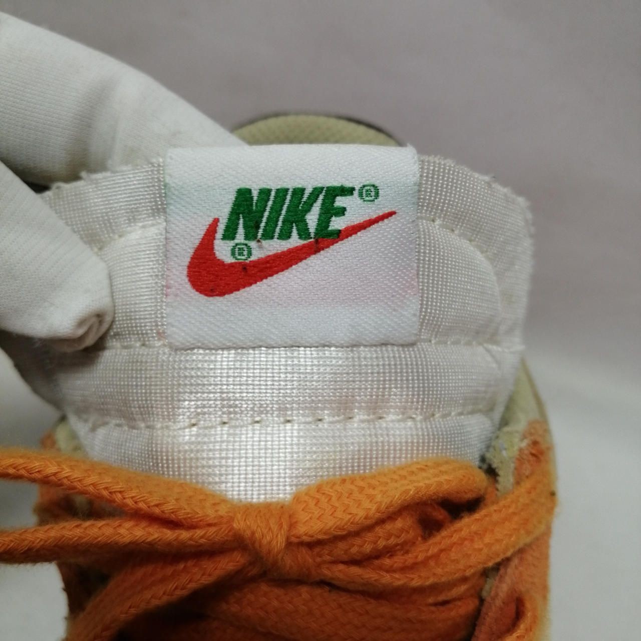 NIKE AIR TAILWIND79 487754-703 Beige×Orange 28CM Used