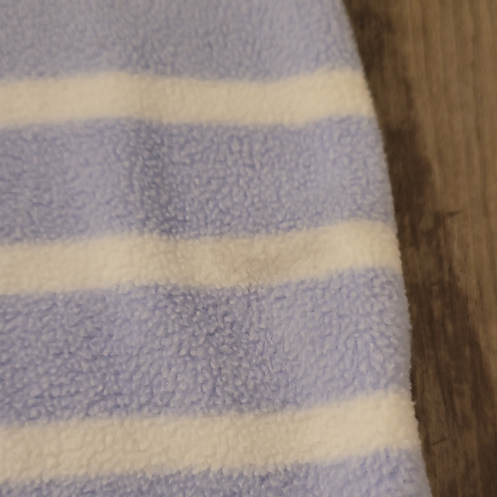 Carter’s NB Footed Fleece Zipper Sleeper Blue/White Stripe Fox – Gender Neutral