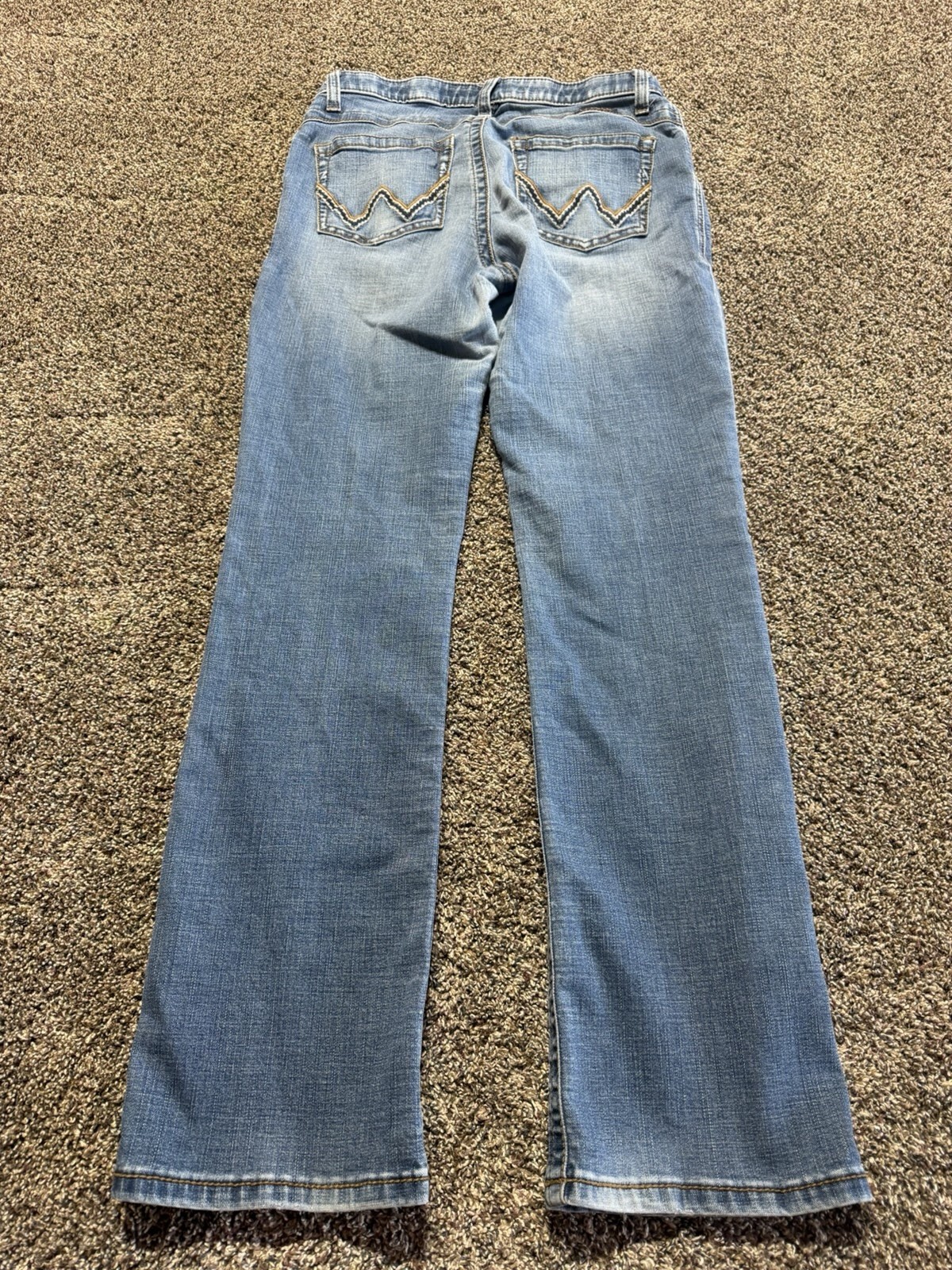 Wrangler Willow Bootcut Cowgirl Women’s Jeans Size 11Blue Denim 11X32 Mid Rise