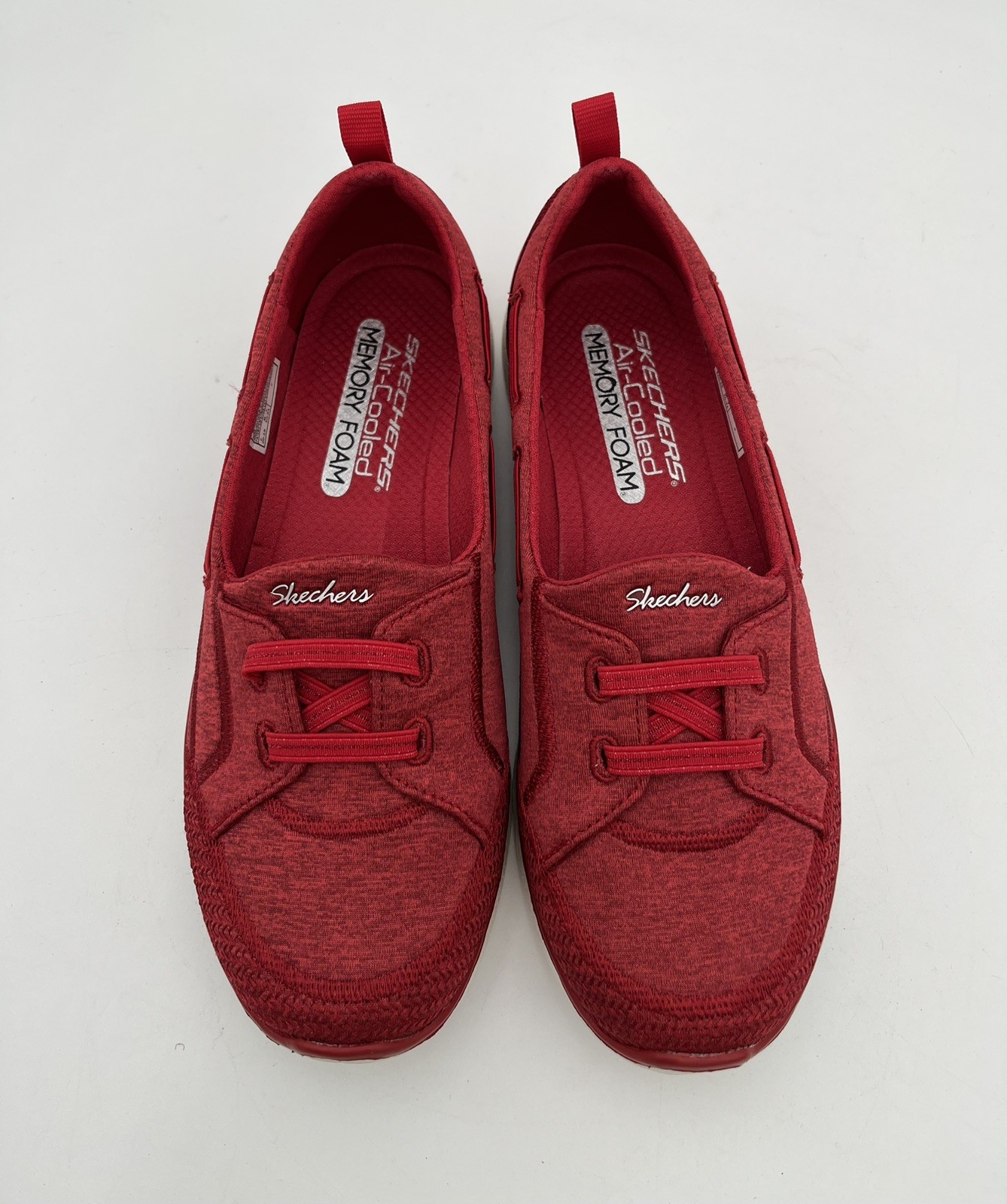 Skechers Microburst Topnotch Comfort Casual Shoes Women’s Size 8 Red