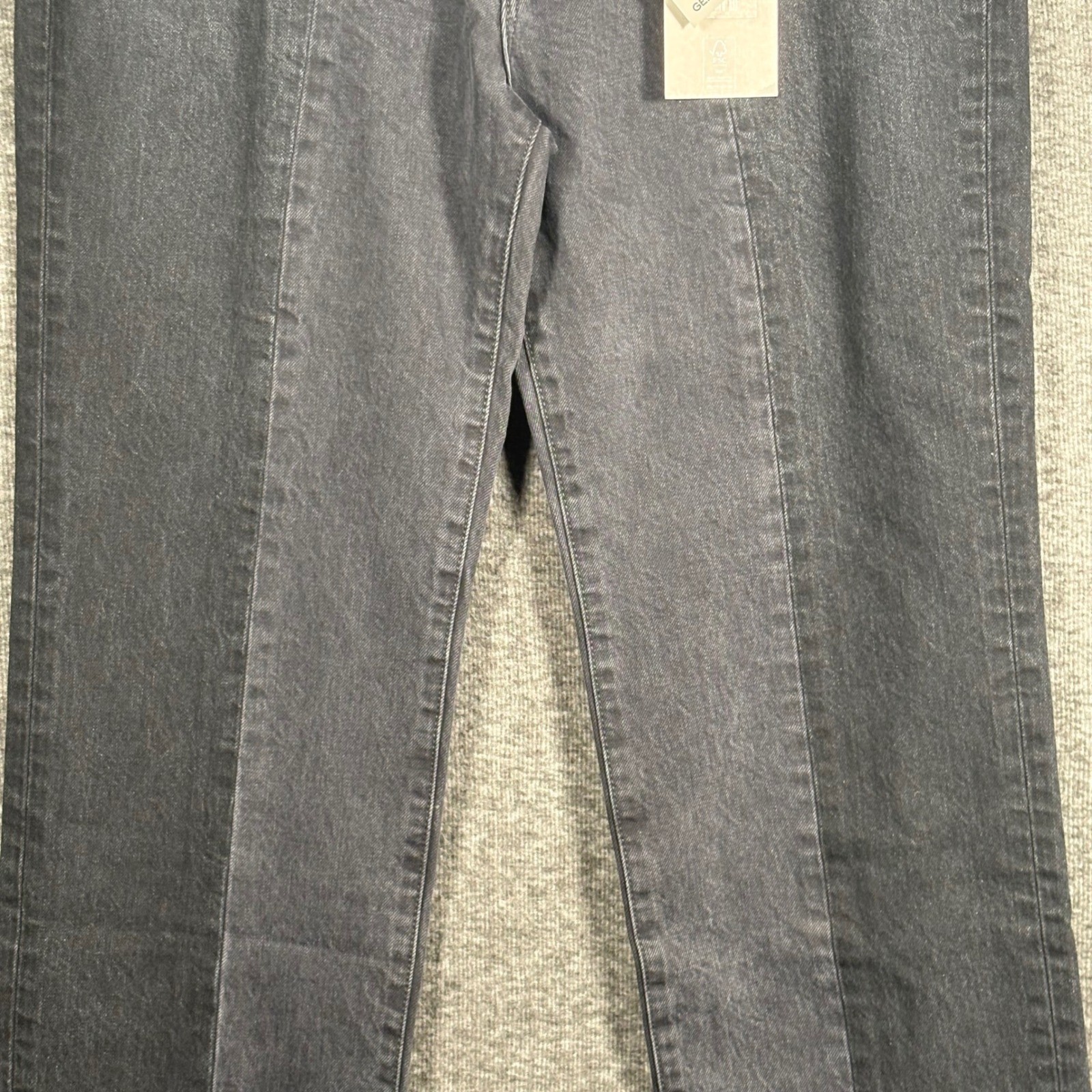 Moussy Vintage MV Hearthstone Straight Black Two Tone Jeans 540HSC11-5250 Sz 29