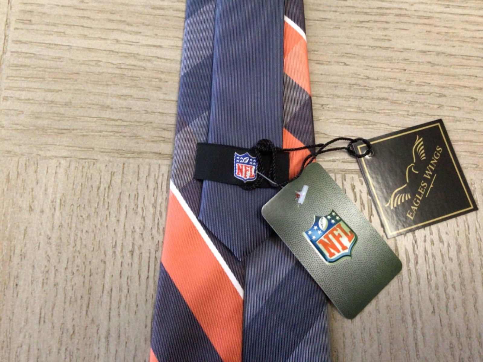 Chicago Bears men’s Tie Woven 100% Polyester 57×3.25in