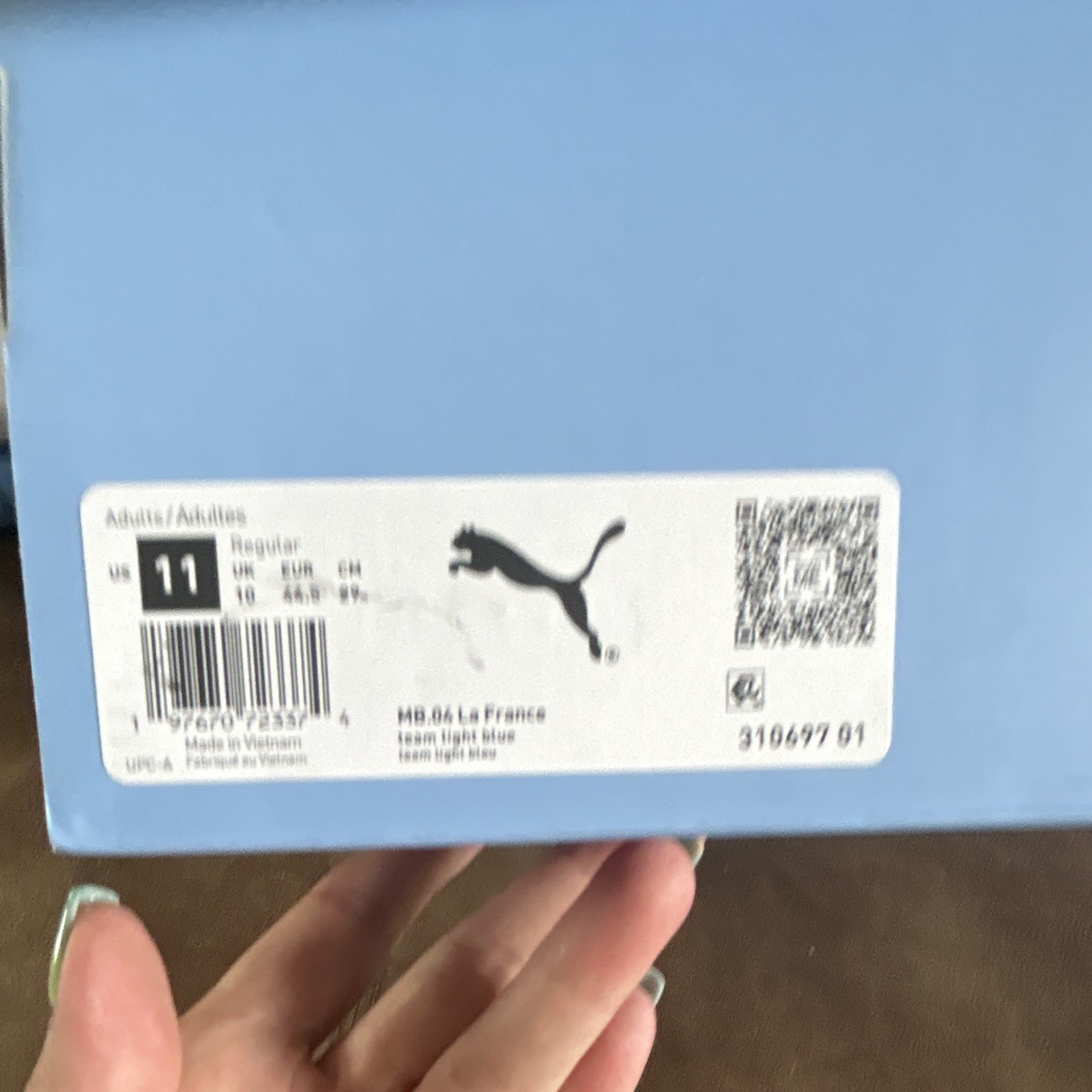 PUMA MB.04 LaFrancé Not From Here Blue/White Sneaker 310697-01