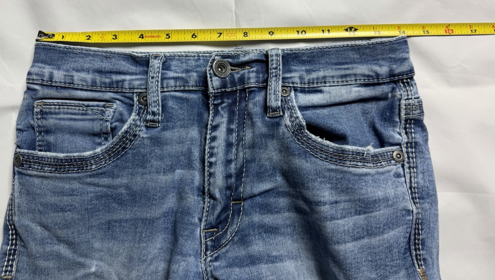 Buckle BKE Mens JAKE Bootleg Denim Jeans Sz 29XL Distressed FREE SHIPPING