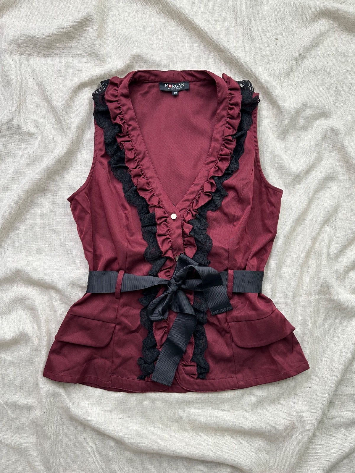 Morgan de Toi Blouse Women`s Size S