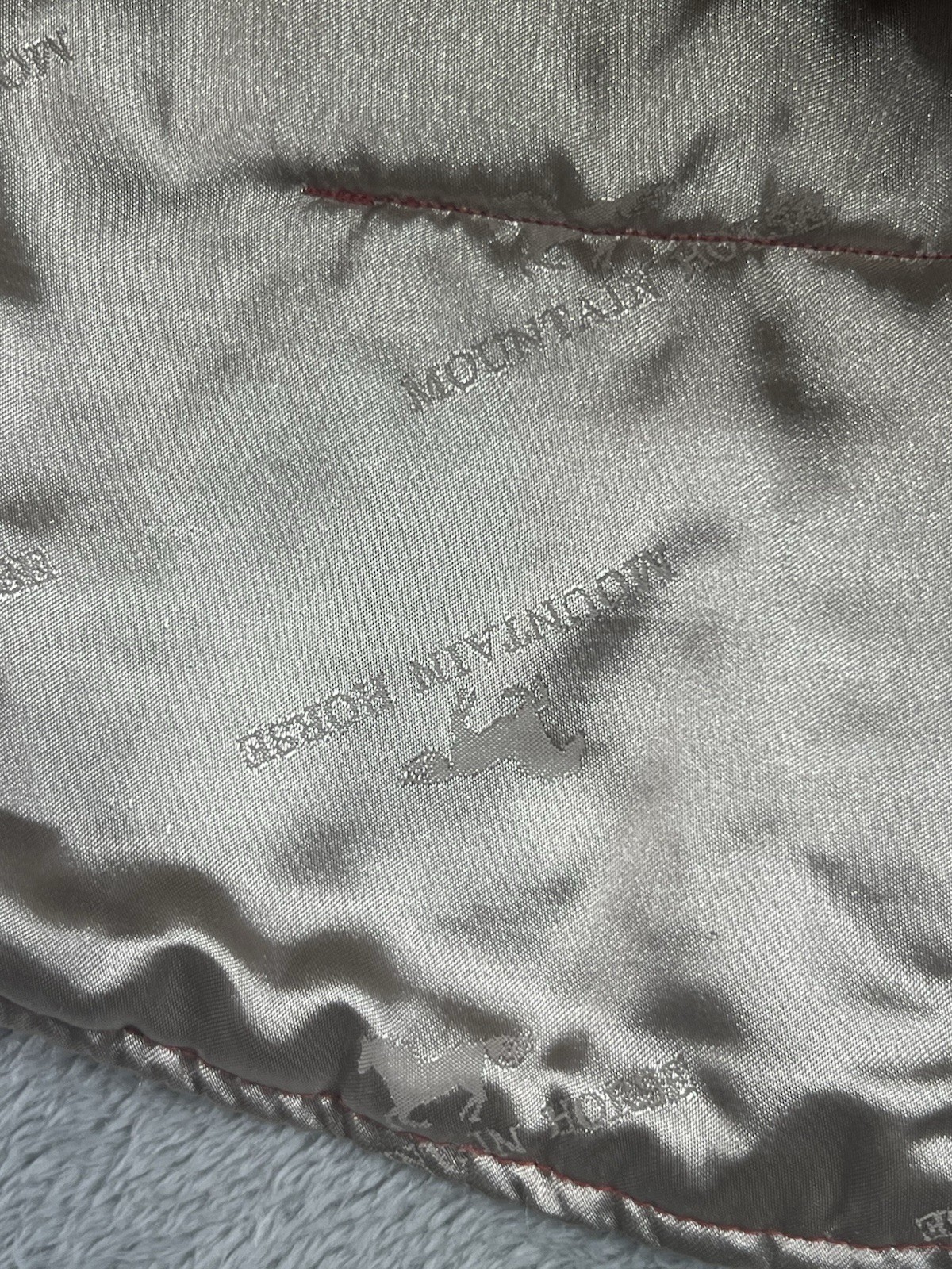Vintage Mountain Horse Womens S Red Quilted Equestrian Vest
