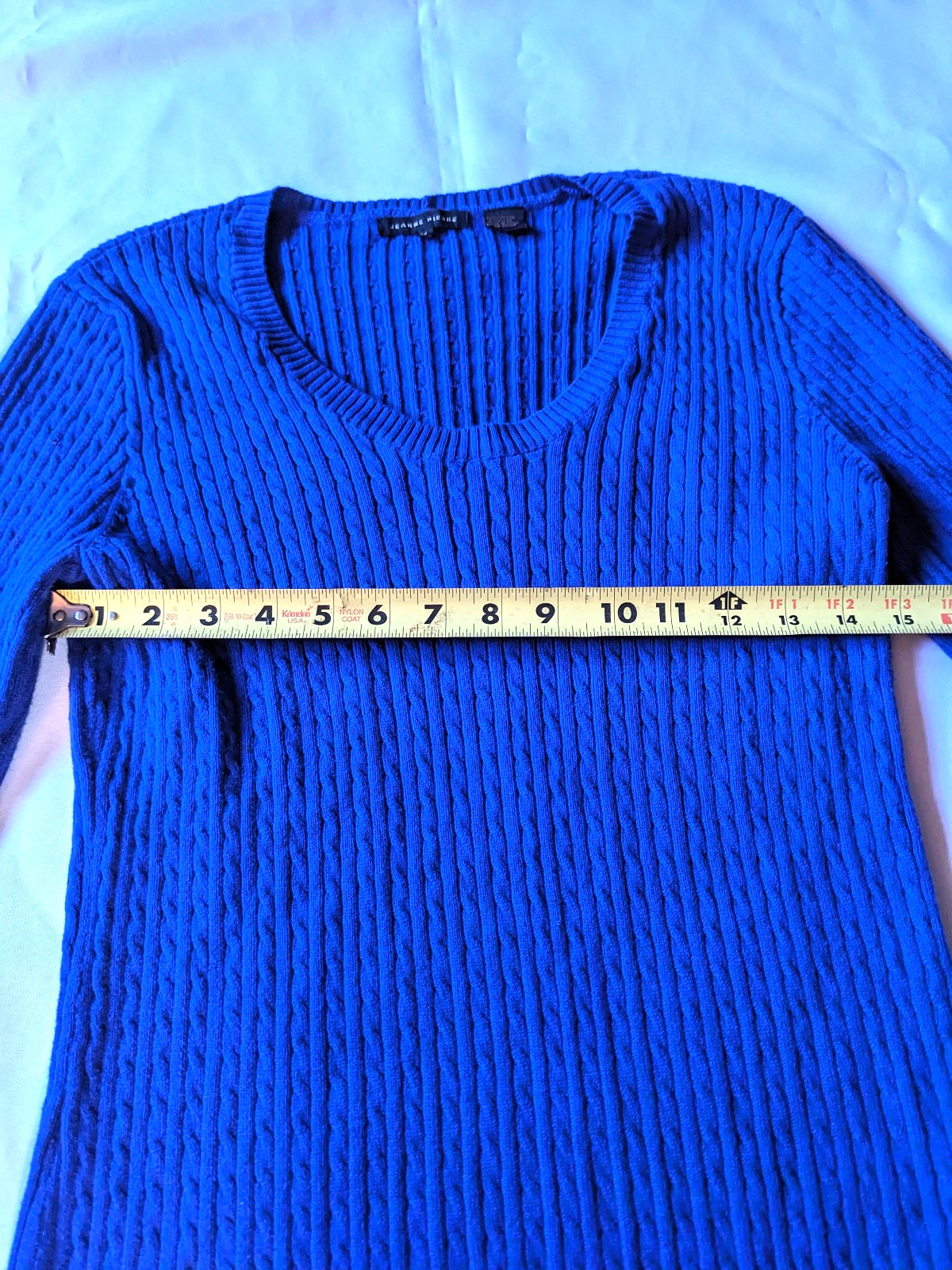 Jeanne Pierre Red + Blue Women’s Longsleeve Sweater Tops (Size M) Bundle