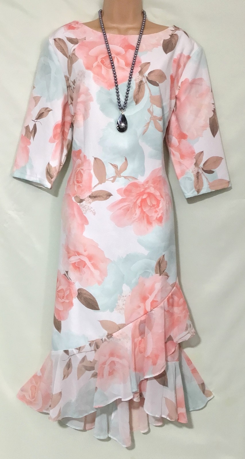 Bnwt KALEIDOSCOPE (18/20) Multicoloured Stretch Cocktail Dress /Wedding/Cruise