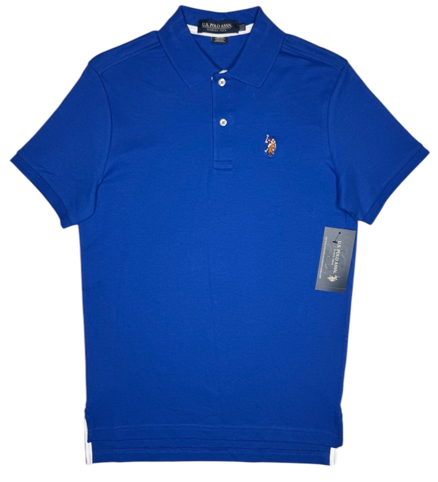 U.S. Polo Assn. #11678 NEW Men’s Luxury Feel Interlock Polo Shirt