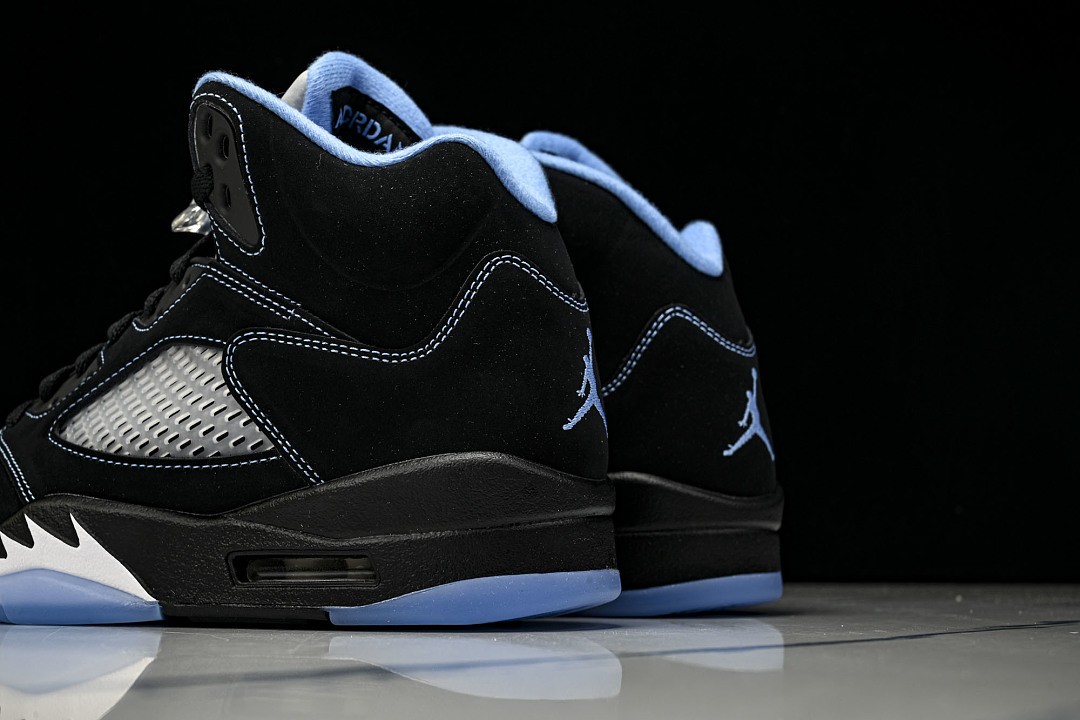 AJ 5 Retro Black University Blue (2026) DD0587-008 Men’s Athletic shoes Size