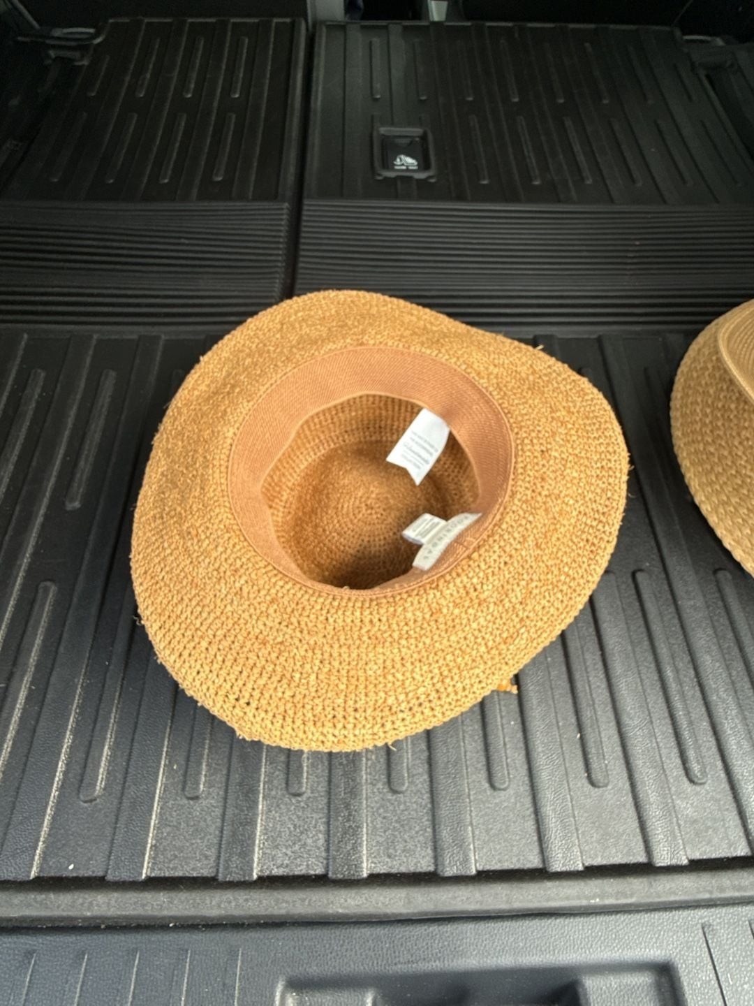 Kooringal Handmade Collection Raffia Crochet Sun Hat with Beaded Tie