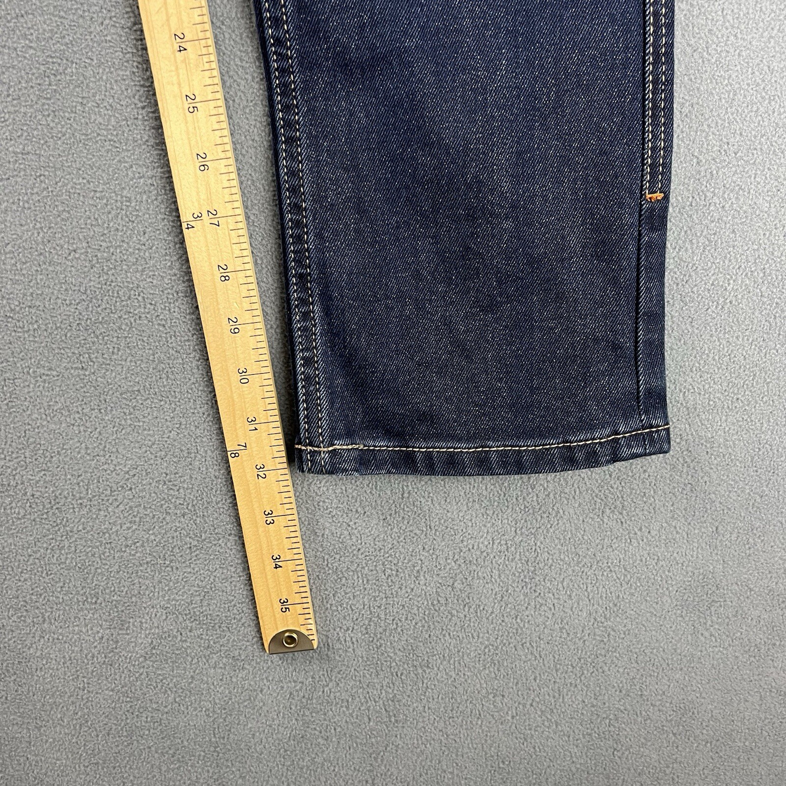 Harley Davidson Pants Womens 29X32 Blue Armalith FXRG Mid Rise Motorcycle Jeans