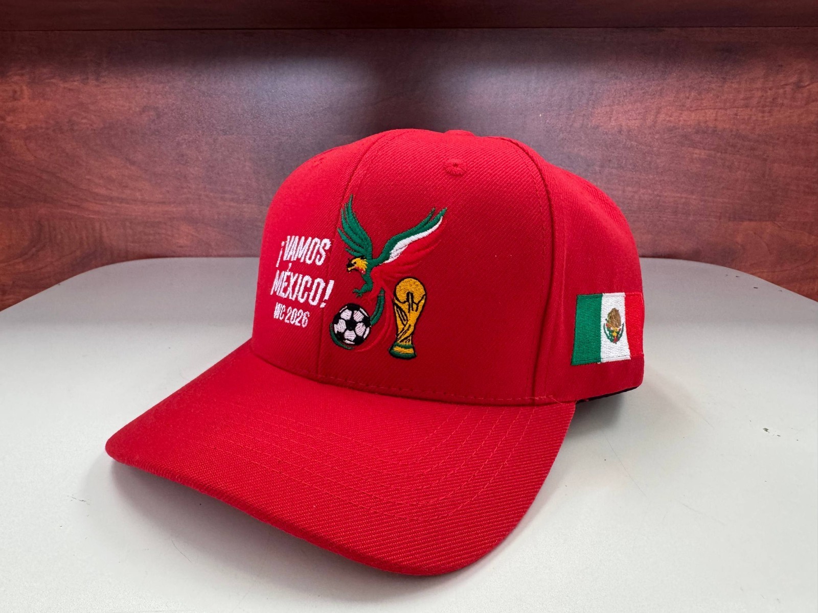 FAST SHIP – FIFA World Cup 2026 MEX USA CAN Cotton Hat, Detailed Embroidery