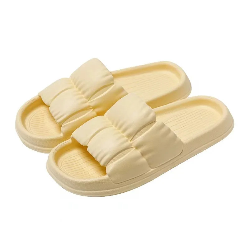 2023 Women Soft Sole Cloud Slippers Thick Platform Indoor Outdoor Beach Sandals