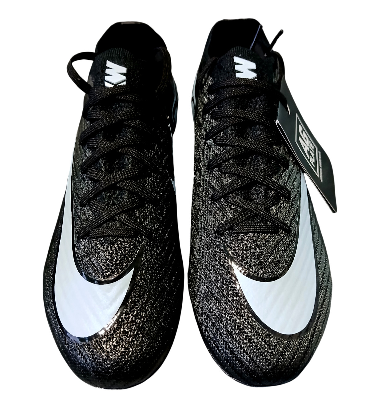 Nike Zoom Vapor 16 Elite AG-Pro Black/Ice Blue FQ8693-001 Men’s Size 6.5,Women 8